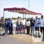 Kasiter Korem 084/BJ Hadiri Drag Race, Semangat Generasi Otomotif di GBT