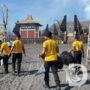 Polres Probolinggo usai Yadnya Kasada Gelar Bakti Bersih di Gunung Bromo