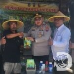 Polsek Kenjeran salurkan bantuan bibit ke Poktan Nandur Makmur