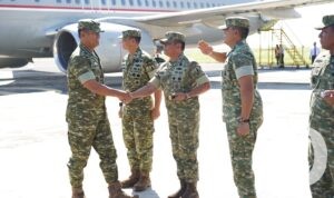 Danrem 084/Bhaskara Jaya Brigjen TNI Kohir sambut Wapang TNI