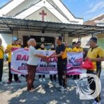Kapolres Madiun AKBP Kemas Indra Natanegara saat Bakti Religi