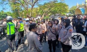 Polres Pelabuhan Tanjung Perak siagakan pengamanan Pengesahan Warga Baru PSHT di Surabaya