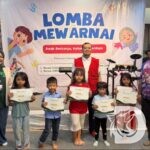 Pegadaian Area Surabaya 2, bersama para pelukis cilik