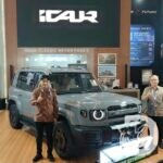 iCAR memamerkan V27 RE-EV di GIIAS Surabaya 2026