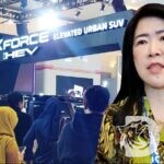 General Manager PT Bumen Redja Abadi area Jatim dan Bali, Fanny Marlina, menyapa pengunjung GIIAS Surabaya 2026